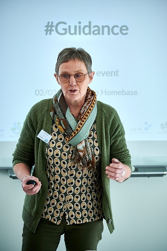 Ann Engelen, opleider bij Stebo en projectmedewerker van #Guidance