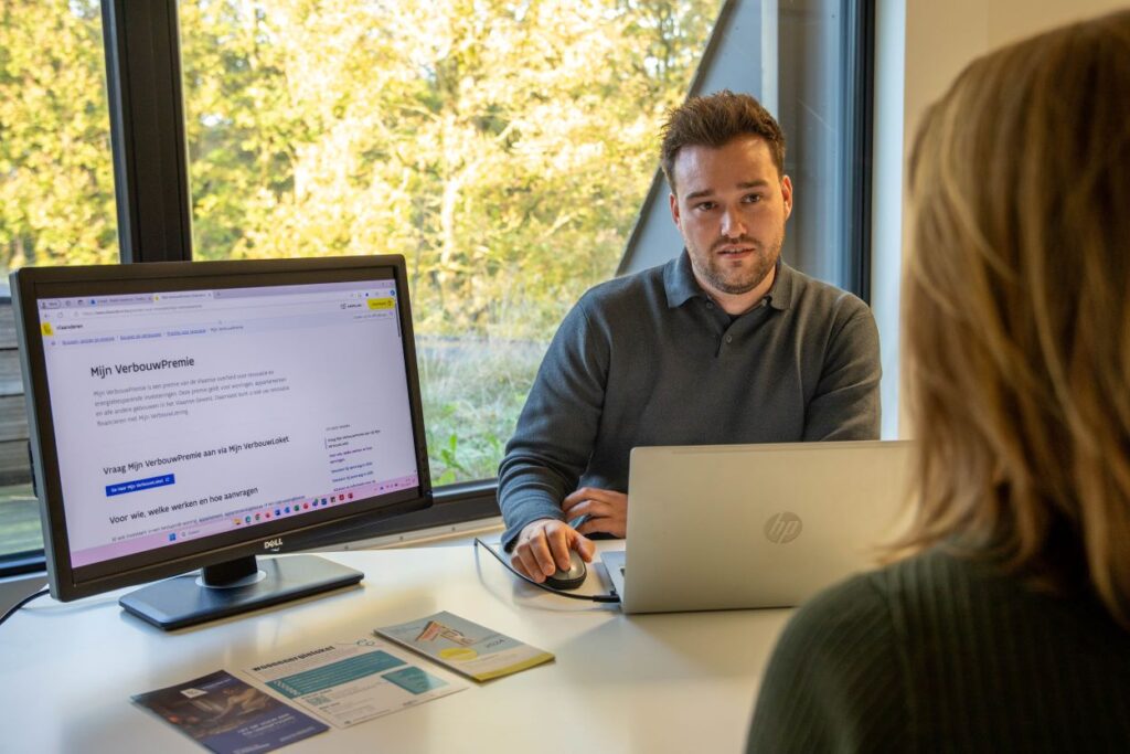 Woonenergieloket - ondersteuning aanvraag Mijn VerbouwPremie